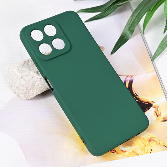 Torbica Teracell Soft Velvet za Honor 200 Smart/Honor X7c tamno zelena