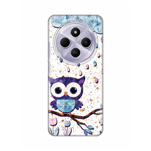 Torbica Silikonska Print Skin za Xiaomi Redmi 14C/Redmi A4 Owl