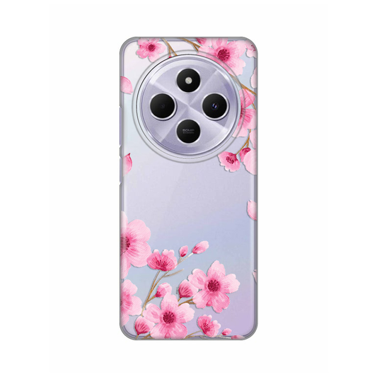 Torbica Silikonska Print Skin za Xiaomi Redmi 14C/Redmi A4 Rose Flowers