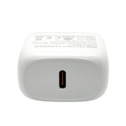 Kucni punjac LDNIO A1209C PD, 20W sa Type C na Type C kablom beli