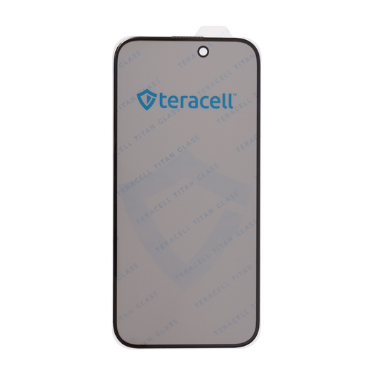 Zastitno staklo Tempered Glass Privacy Teracell Titan 2.5D za iPhone 16 Pro 6.3 crni