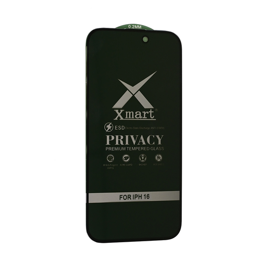 Zastitno staklo Tempered glass X mart 9D Privacy za iPhone 16 6.1