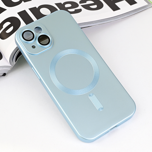 Torbica Magsafe Chrome za iPhone 15 6.1 plava