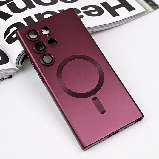 Torbica Magsafe Chrome za Samsung S928B Galaxy S24 Ultra bordo