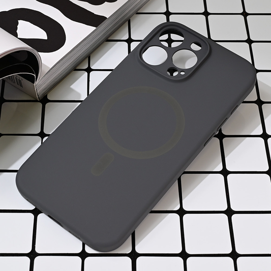 Torbica Magsafe Pure color za iPhone 16 Pro Max 6.9 siva