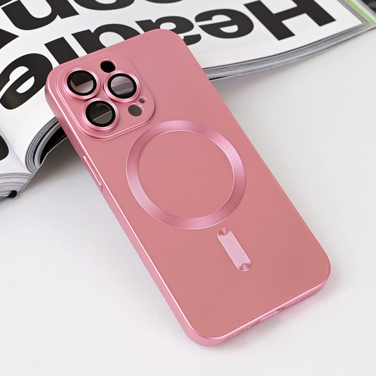 Torbica Magsafe Chrome za iPhone 13 Pro 6.1 roze