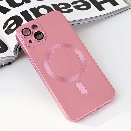 Torbica Magsafe Chrome za iPhone 14 6.1 roze