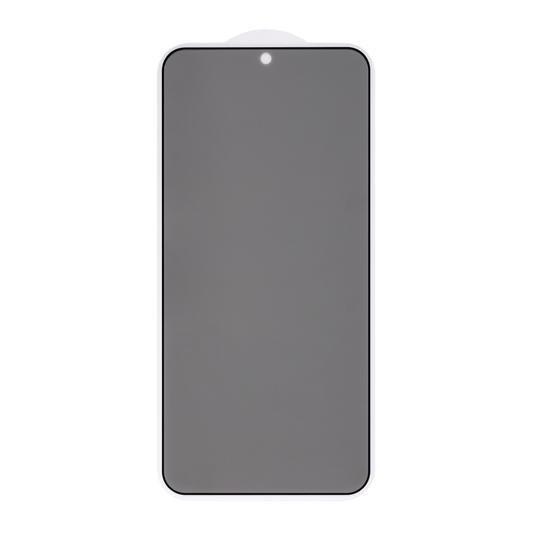 Zastitno staklo Tempered Glass Privacy Teracell Titan 2.5D za Samsung S926B/S936B Galaxy S24 Plus/S25 Plus crni (fingerprint unlock)