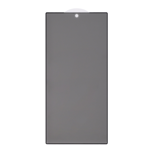 Zastitno staklo Tempered Glass Privacy Teracell Titan 2.5D za Samsung S928B Galaxy S24 Ultra crni (fingerprint unlock)