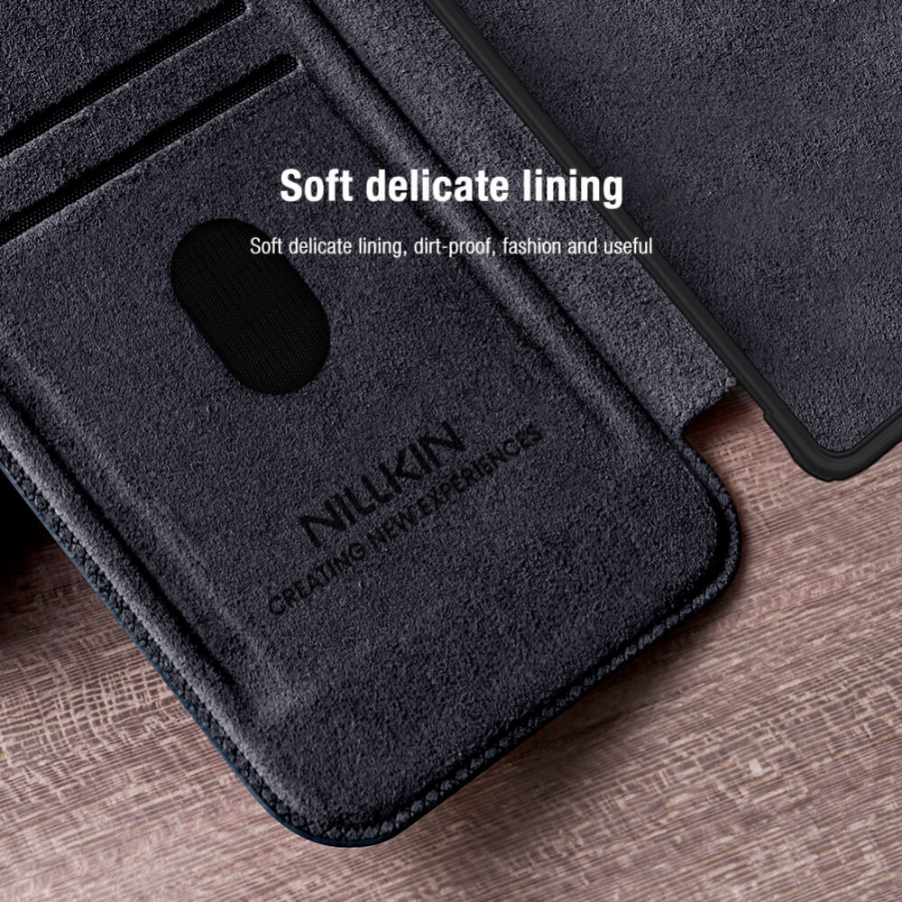 Torbica Nillkin Qin Pro Leather za Samsung S938B Galaxy S25 Ultra crna