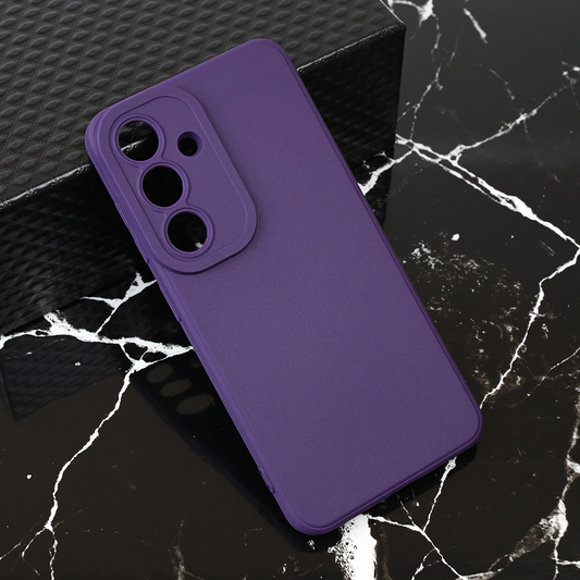 Torbica Teracell Giulietta za Samsung S931B Galaxy S25 mat tamno ljubicasta