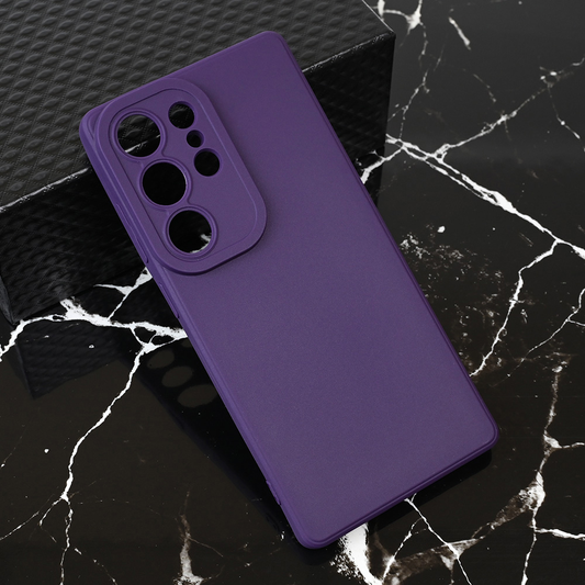 Torbica Teracell Giulietta za Samsung S938B Galaxy S25 Ultra mat tamno ljubicasta