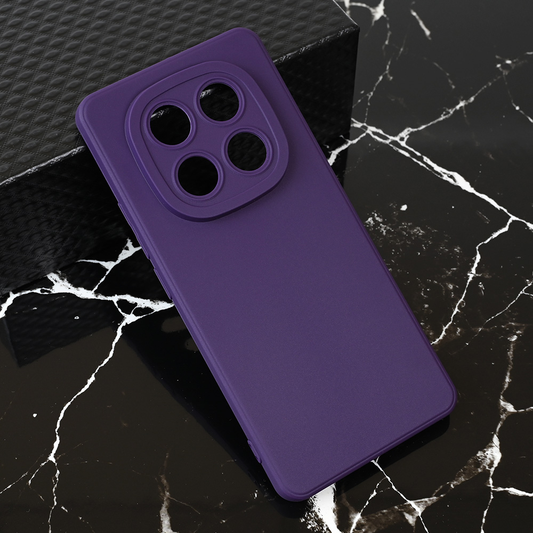 Torbica Teracell Giulietta za Xiaomi Redmi Note 14 Pro 5G mat tamno ljubicasta