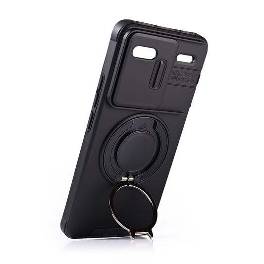 Torbica CamShield Ring stand za Xiaomi Redmi Note 13 Pro Plus (EU) crna
