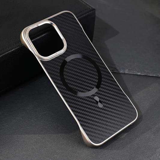 Torbica Magsafe Carbon za iPhone 15 Pro Max 6.7 crna