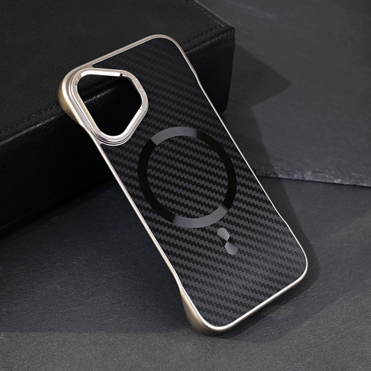 Torbica Magsafe Carbon za iPhone 16 6.1 crna