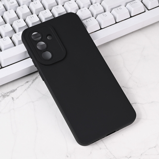 Torbica Silikon Pro Camera za Samsung A366B Galaxy A36 5G crna