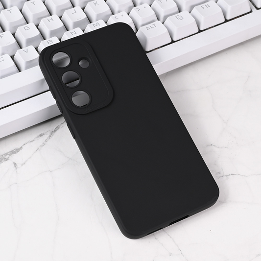 Torbica Silikon Pro Camera za Samsung S931B Galaxy S25 5G crna