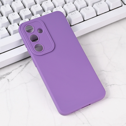 Torbica Silikon Pro Camera za Samsung S931B Galaxy S25 5G ljubicasta