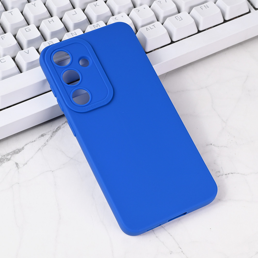 Torbica Silikon Pro Camera za Samsung S931B Galaxy S25 5G plava