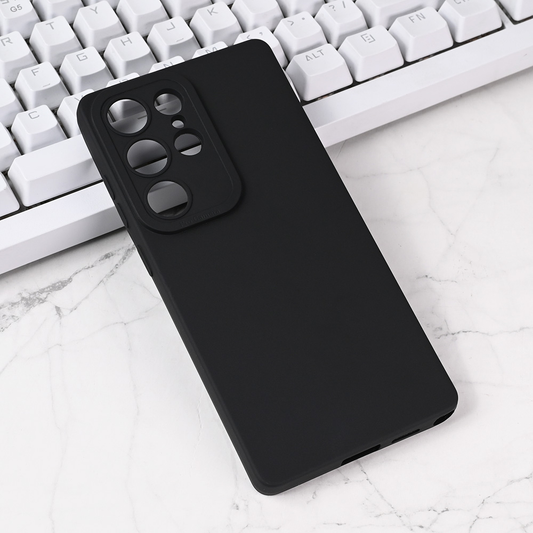 Torbica Silikon Pro Camera za Samsung S938B Galaxy S25 Ultra 5G crna