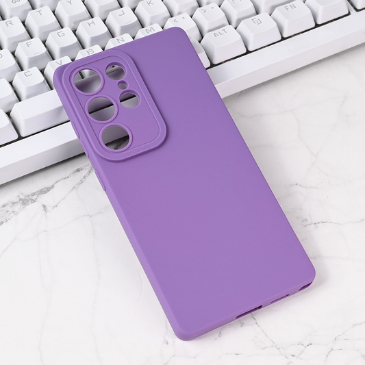 Torbica Silikon Pro Camera za Samsung S938B Galaxy S25 Ultra 5G ljubicasta