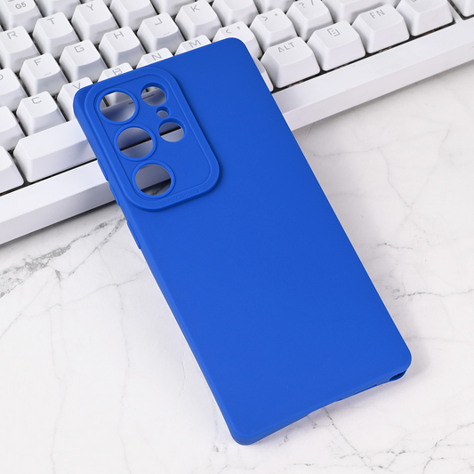 Torbica Silikon Pro Camera za Samsung S938B Galaxy S25 Ultra 5G plava