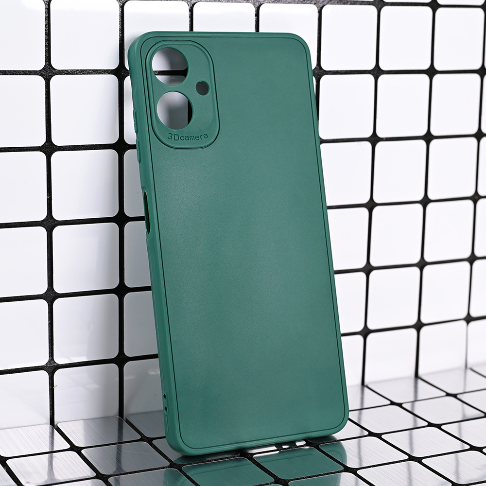 Torbica 3D Camera za Samsung A065F Galaxy A06 tamno zelena