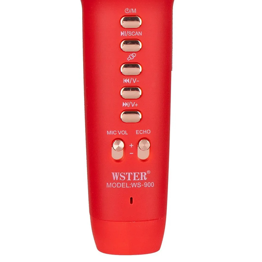 Bluetooth mikrofon WS900 crveni