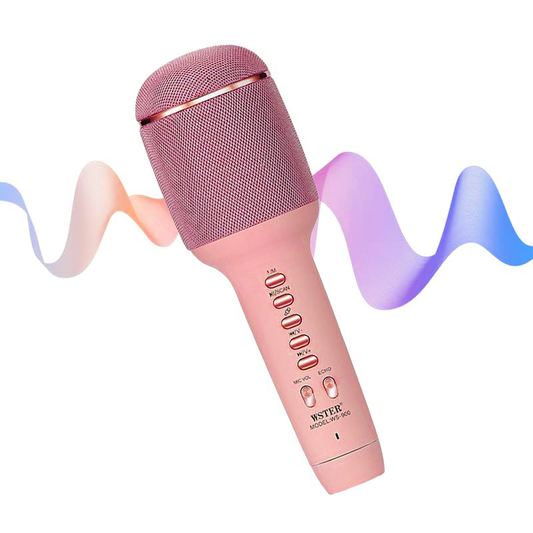 Bluetooth mikrofon WS900 roze