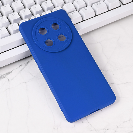 Torbica Silikon Pro Camera za Honor Magic 7 Lite plava