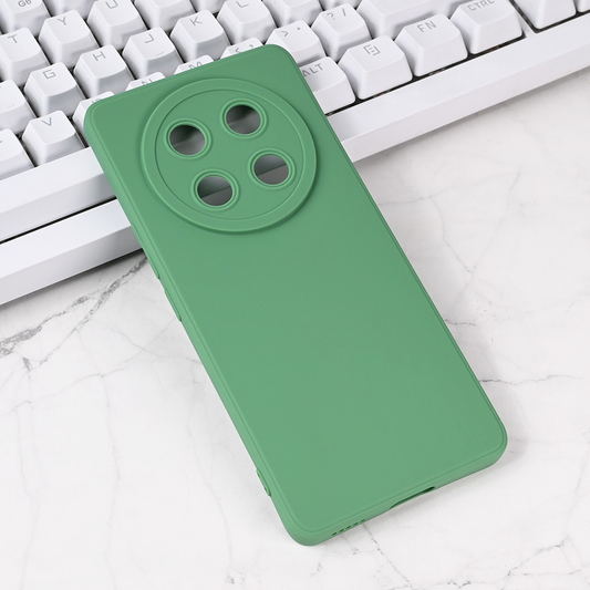Torbica Silikon Pro Camera za Honor Magic 7 Lite zelena