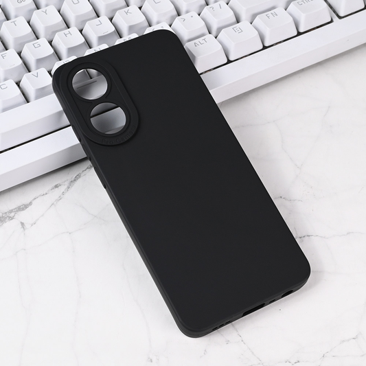 Torbica Silikon Pro Camera za Oppo A78 crna