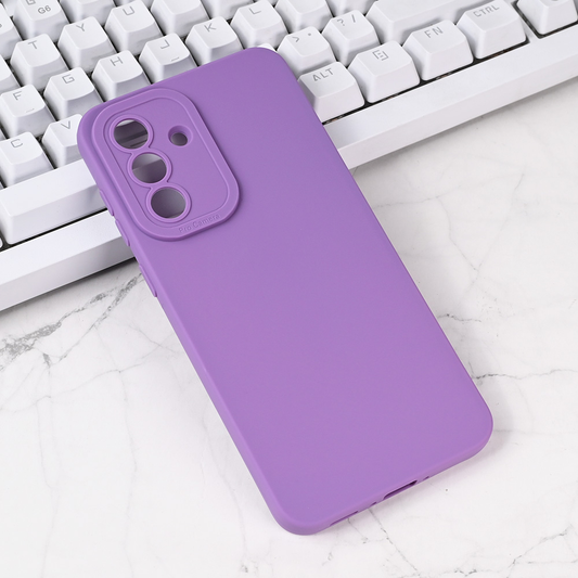 Torbica Silikon Pro Camera za Samsung A566B Galaxy A56 5G ljubicasta