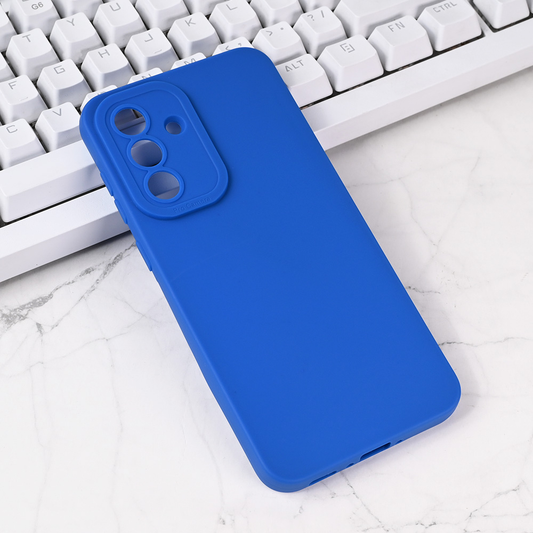 Torbica Silikon Pro Camera za Samsung A566B Galaxy A56 5G plava