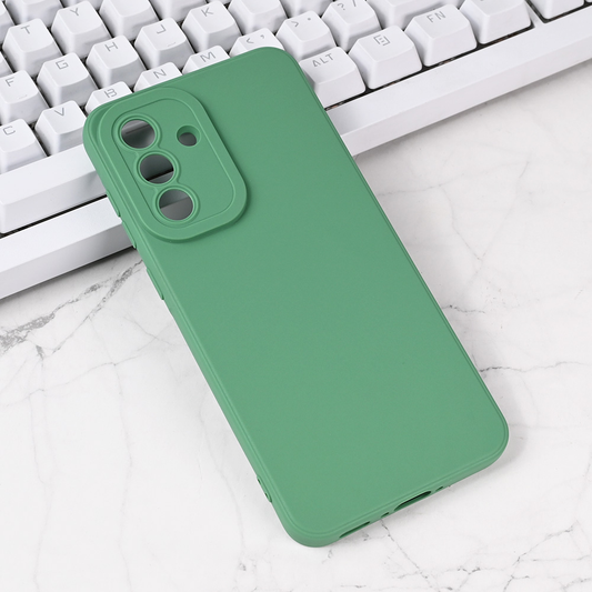 Torbica Silikon Pro Camera za Samsung A566B Galaxy A56 5G zelena