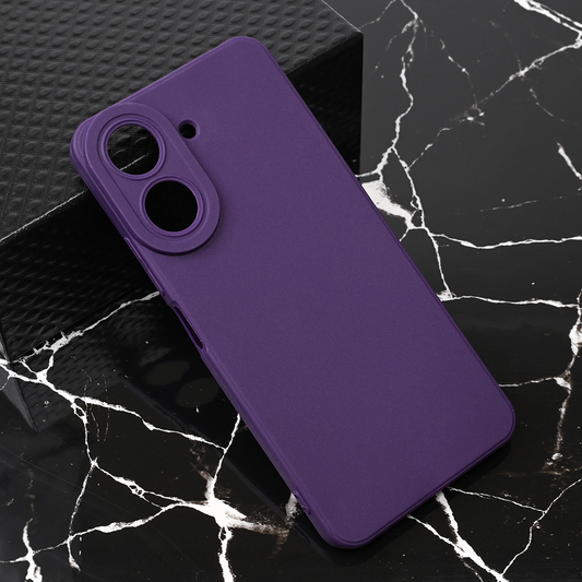 Torbica Teracell Giulietta za Xiaomi Redmi 13C mat tamno ljubicasta