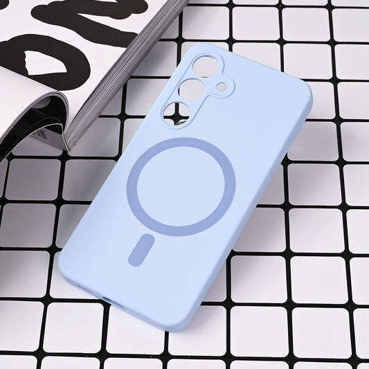 Torbica Magsafe Pure color za Samsung S921B Galaxy S24 svetlo plava