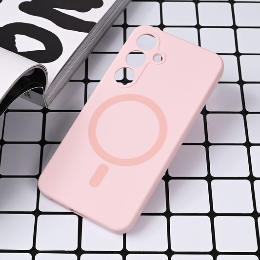 Torbica Magsafe Pure color za Samsung S931B Galaxy S25 roze
