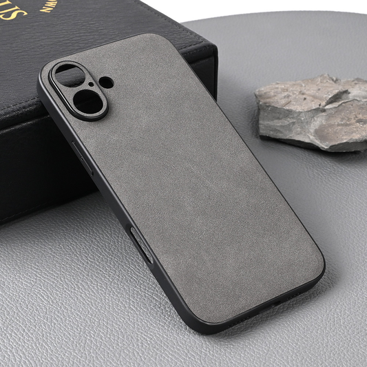 Torbica OLGE za iPhone 16 6.7 Plus siva