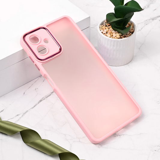 Torbica Shining Camera za Samsung A065F Galaxy A06 4G roze