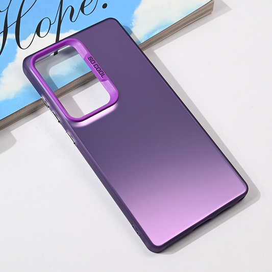 Torbica Clear za Samsung S938B Galaxy S25 Ultra ljubicasta