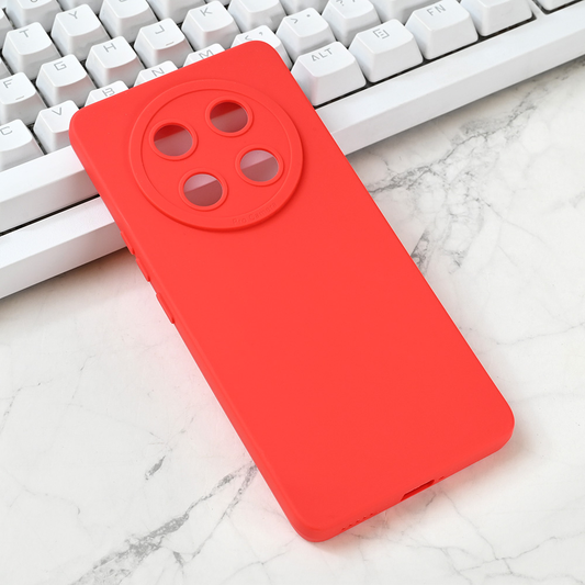 Torbica Silikon Pro Camera za Honor Magic 7 Lite crvena