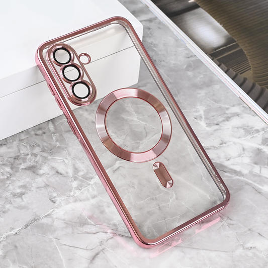 Torbica Magsafe Lux za Samsung A566B Galaxy A56 5G roze