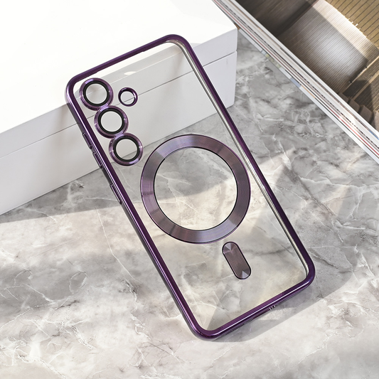 Torbica Magsafe Lux za Samsung S931B Galaxy S25 ljubicasta
