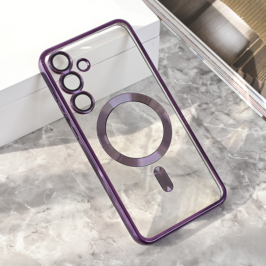 Torbica Magsafe Lux za Samsung S936B Galaxy S25 Plus ljubicasta