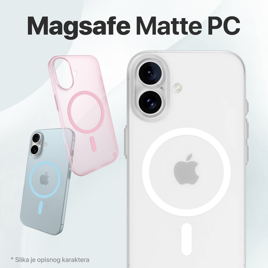 Torbica Magsafe Matte PC za Samsung S938B Galaxy S25 Ultra braon