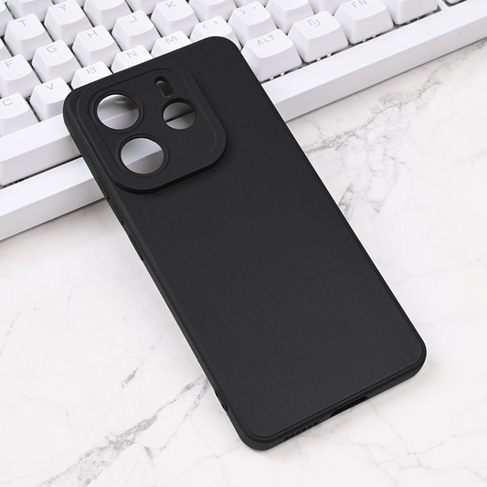 Torbica Silikon Pro Camera za Xiaomi Redmi Note 14 5G crna