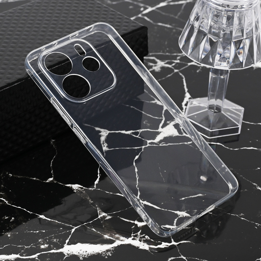 Torbica silikonska Ultra Thin za Xiaomi Redmi Note 14 4G (SRB) transparent