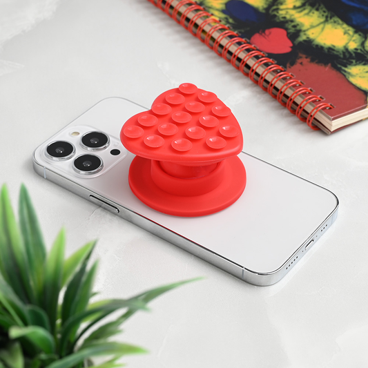 Stiker za mobilni telefon Magnetic Heart crveni